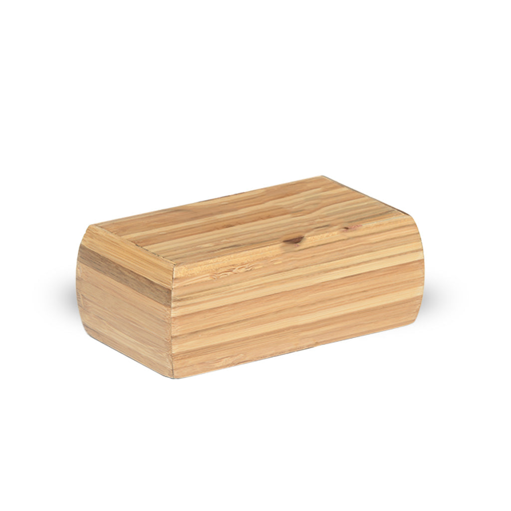 EXTRA SMALL - Eco-friendly Bamboo Urn - 1024 - Curved edges