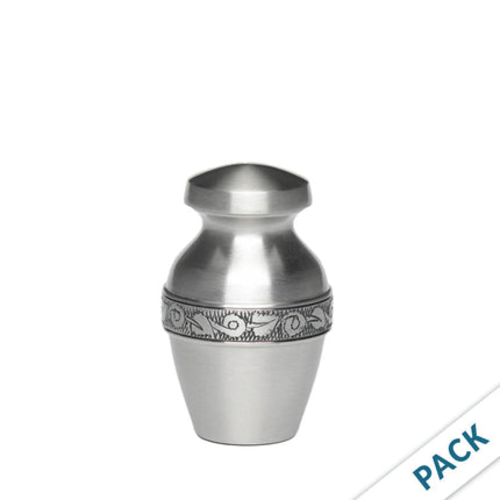KEEPSAKE - Brass -1300-JAS- Bogati Jasmine™ - Pack of 10 Pewter