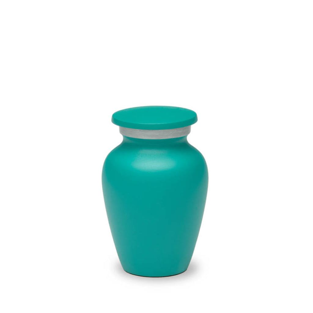 CLEARANCE - KEEPSAKE Classic alloy urn -1800 Green