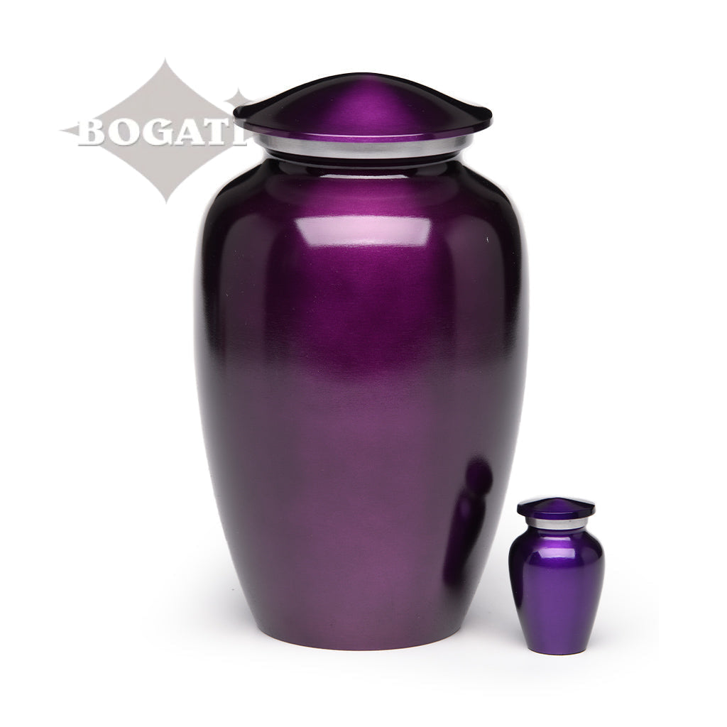IMPERFECT - KEEPSAKE Classic Alloy urn -Color Perfection - High-Gloss
