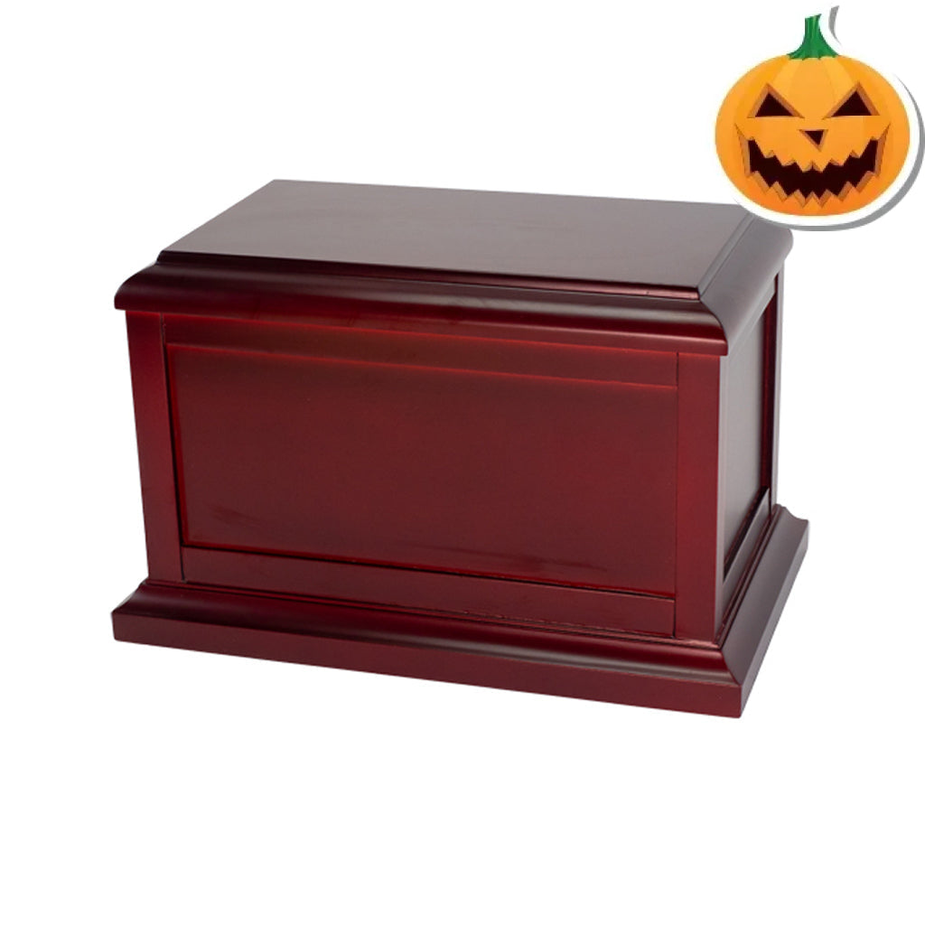 CLEARANCE - ADULT - Basswood Urn -AW02- Dark Cherry finish