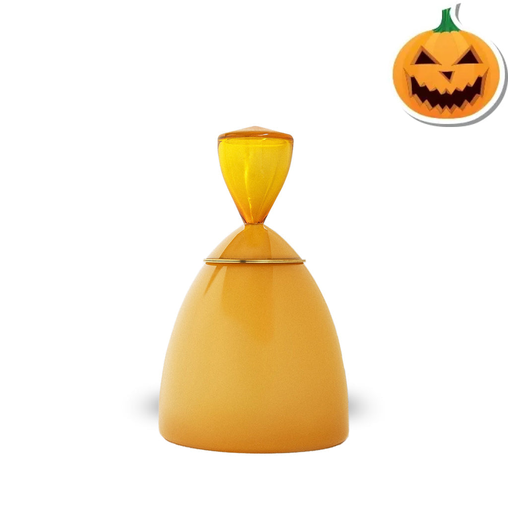 MEDIUM - Glass Urn - Solstice X Vitreluxe HALO Ochre