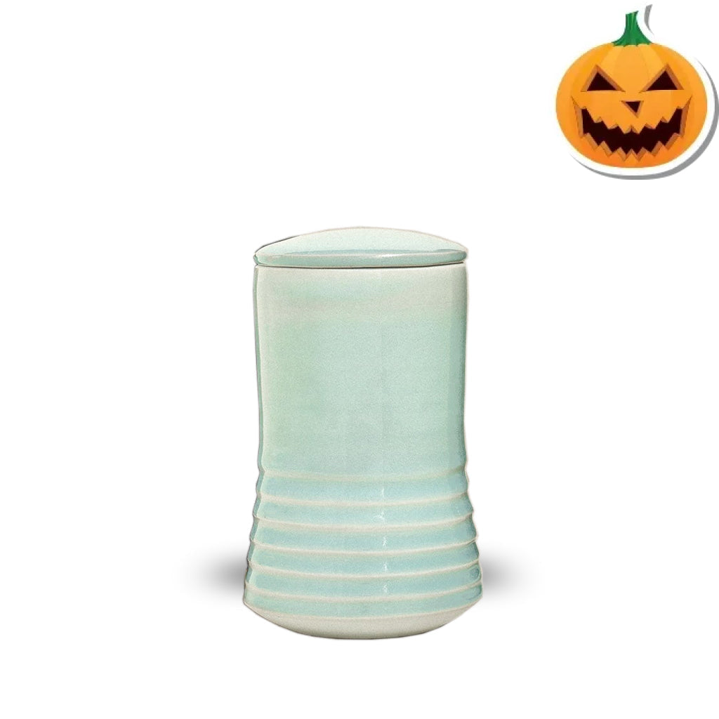 SMALL - Porcelain Urn - Solstice Culp Pottery PARA Celadon