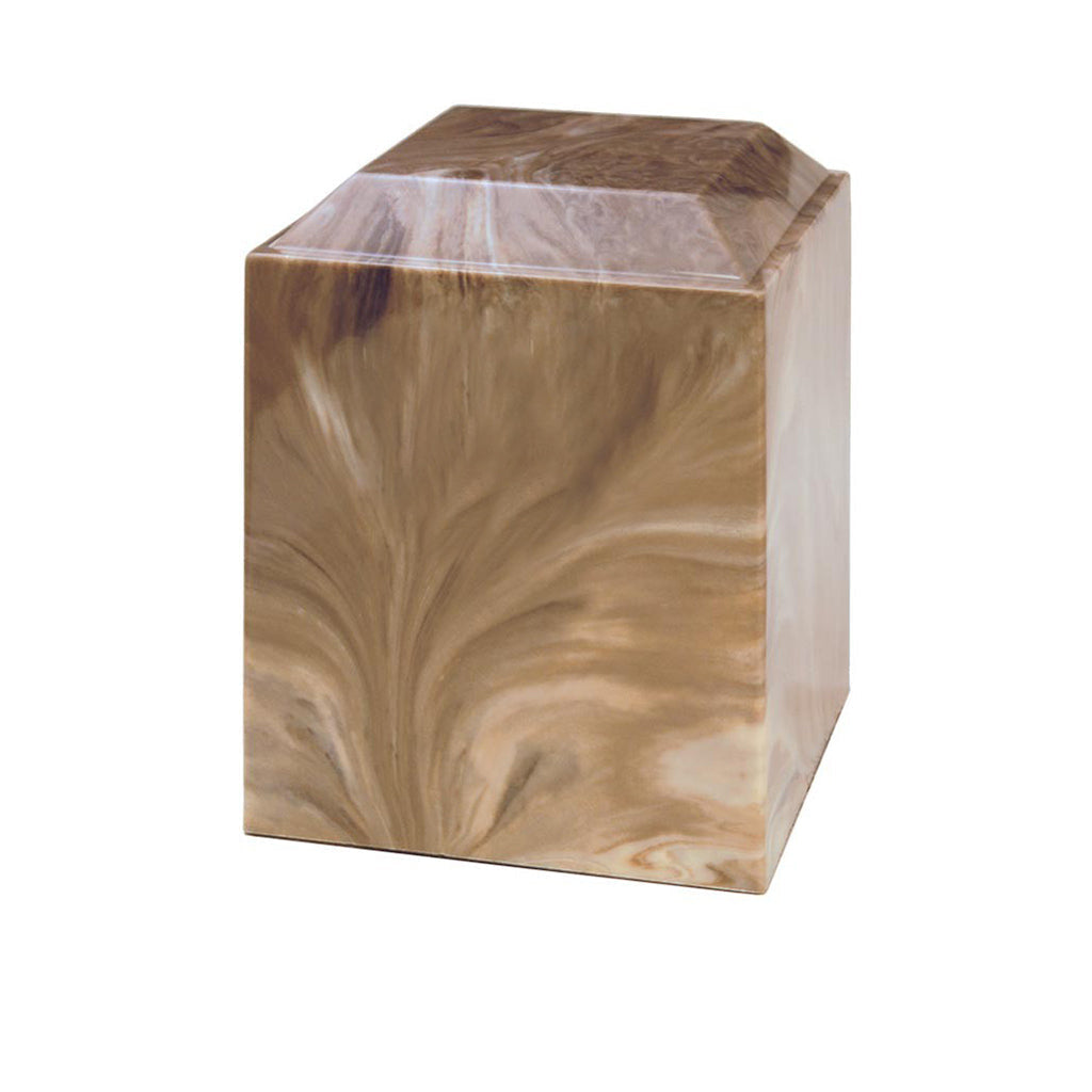 ADULT Cultured Marble Urn -360- PINNACLE Topaz