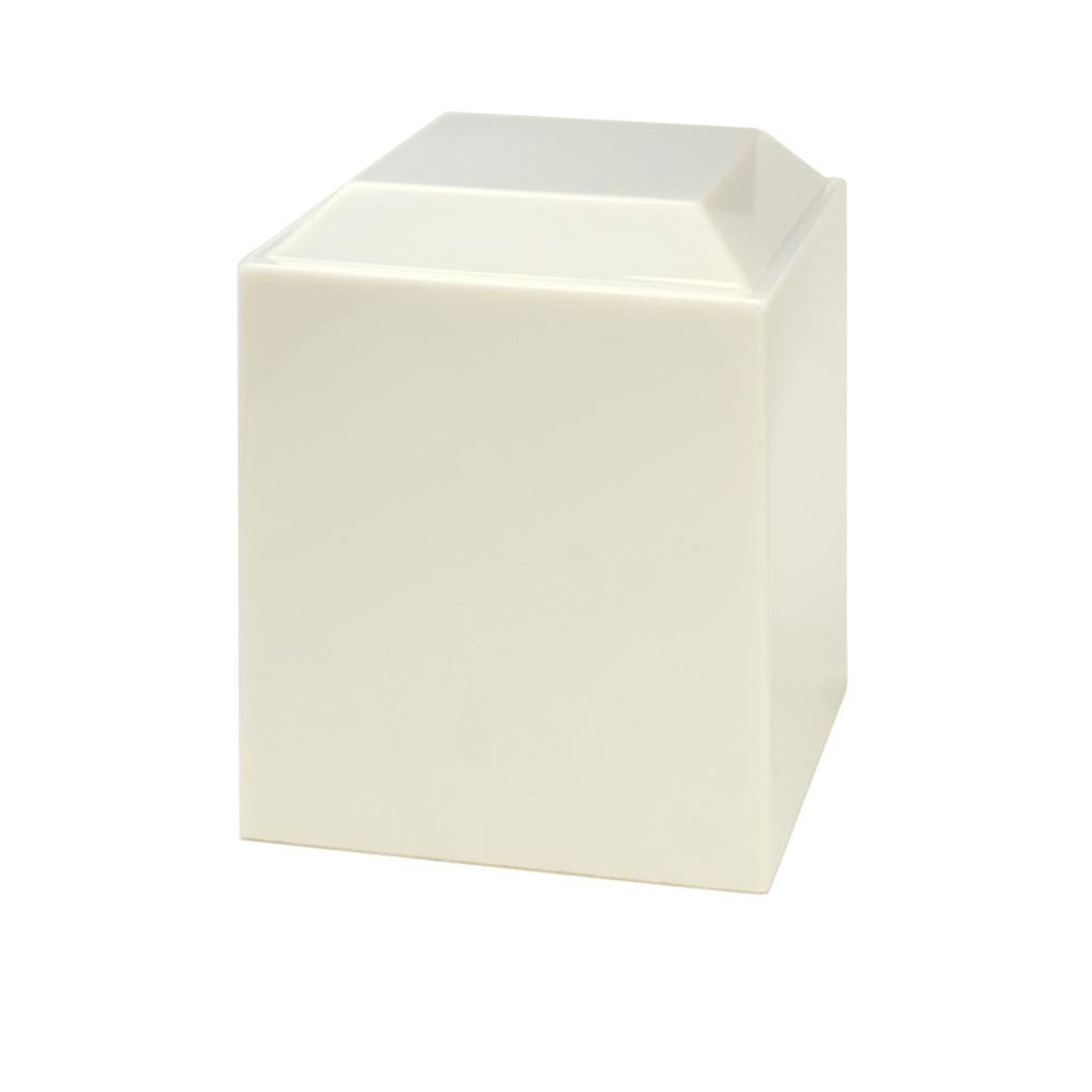 ADULT Cultured Marble Urn -360- PINNACLE Ivory