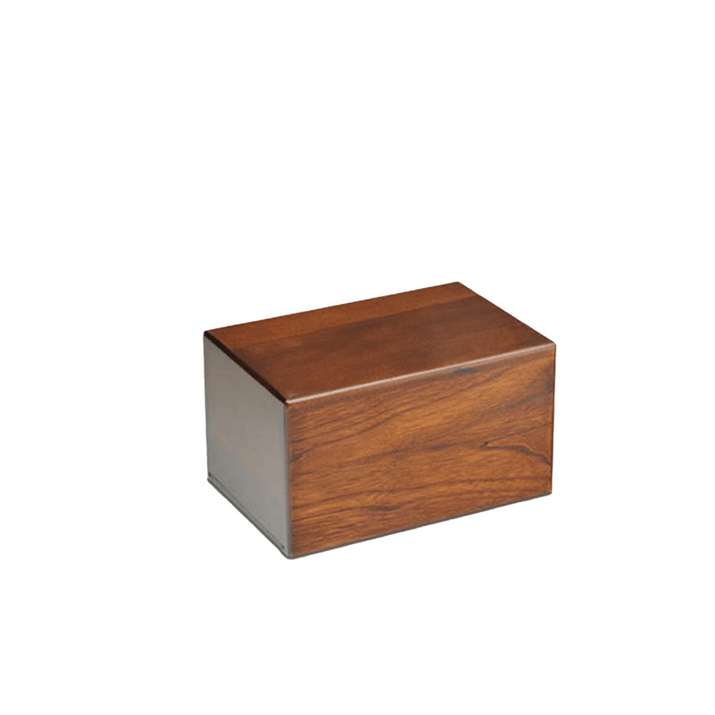 IMPERFECT SELECTION - EXTRA SMALL Paulownia Wood Urn -PY01- Economy Urn