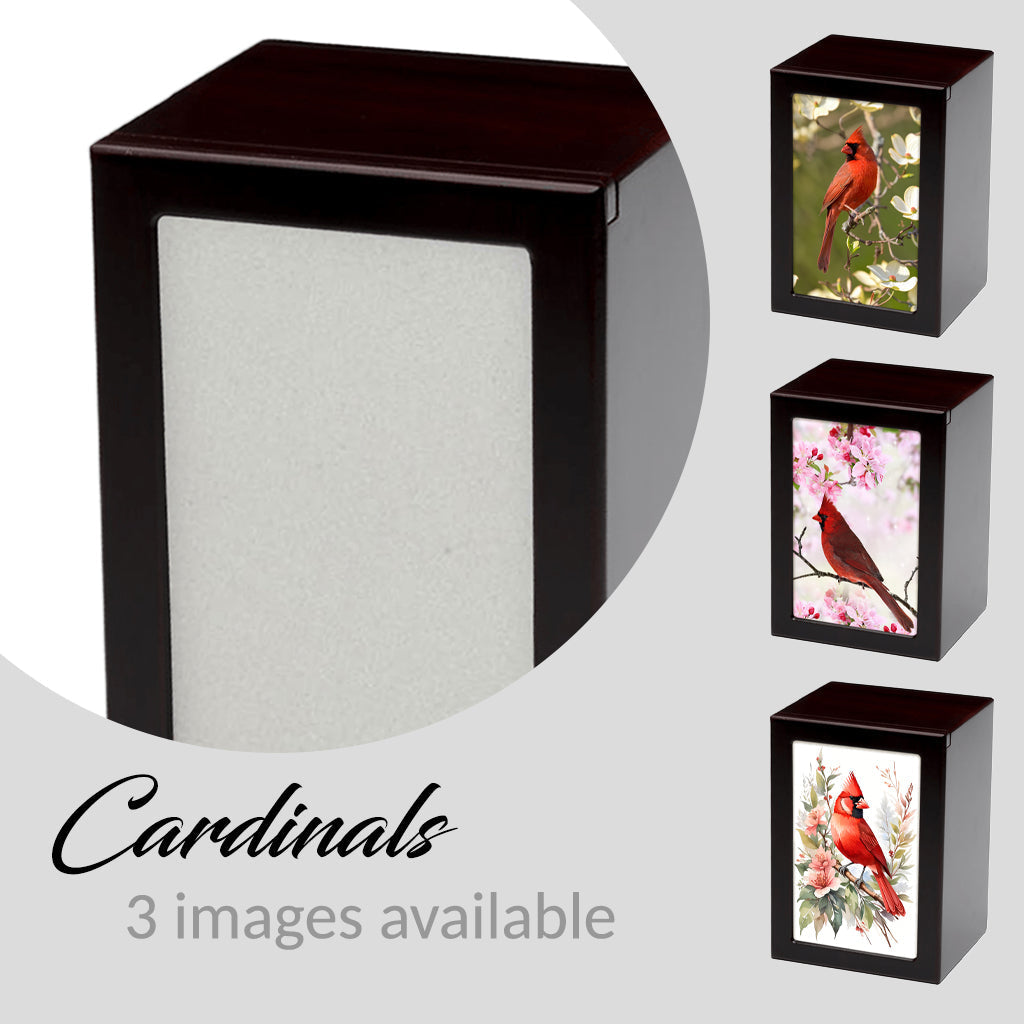 EXTRA LARGE Photo Frame Urn -PY06 - Cardinal Dark Cherry