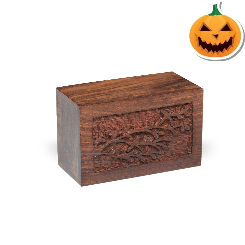 EXTRA SMALL Rosewood Urn - Bogati Birdsong ™