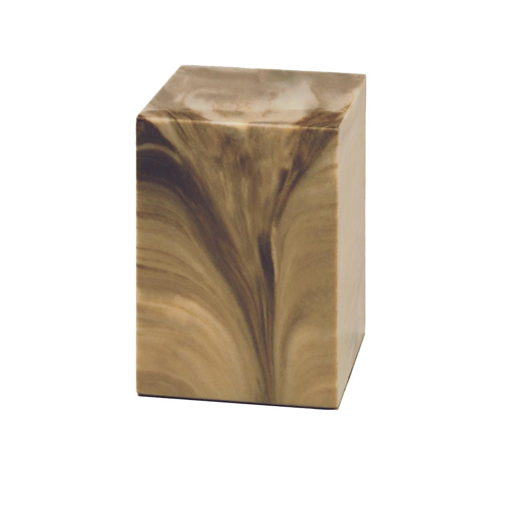 MEDIUM Cultured Marble Urn -490- SITKA Topaz