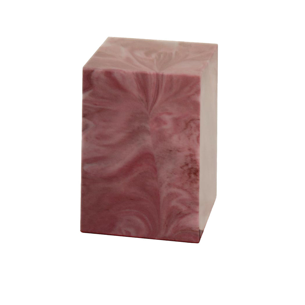 MEDIUM Cultured Marble Urn -490- SITKA Mulberry