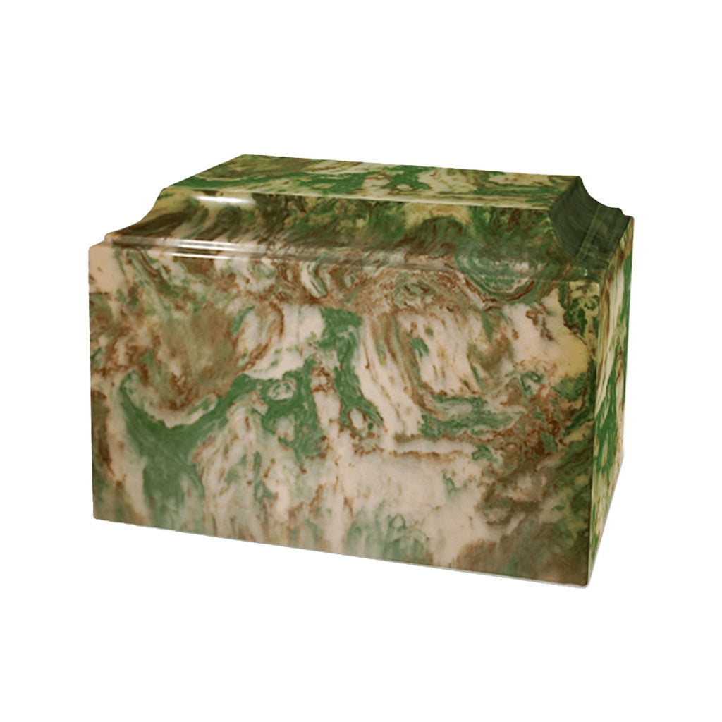 ADULT Cultured Marble Tuscany Urn Camo