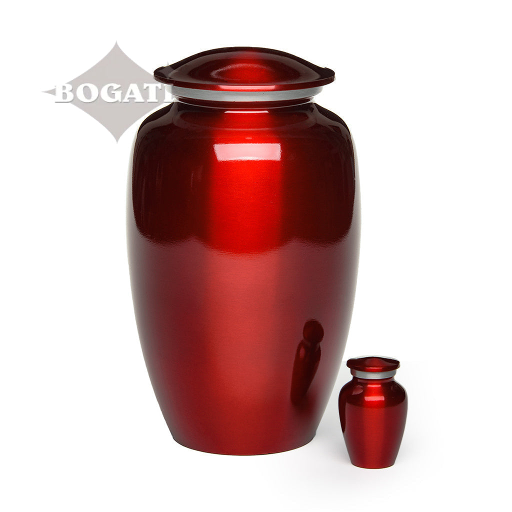 IMPERFECT - KEEPSAKE Classic Alloy urn -Color Perfection - High-Gloss