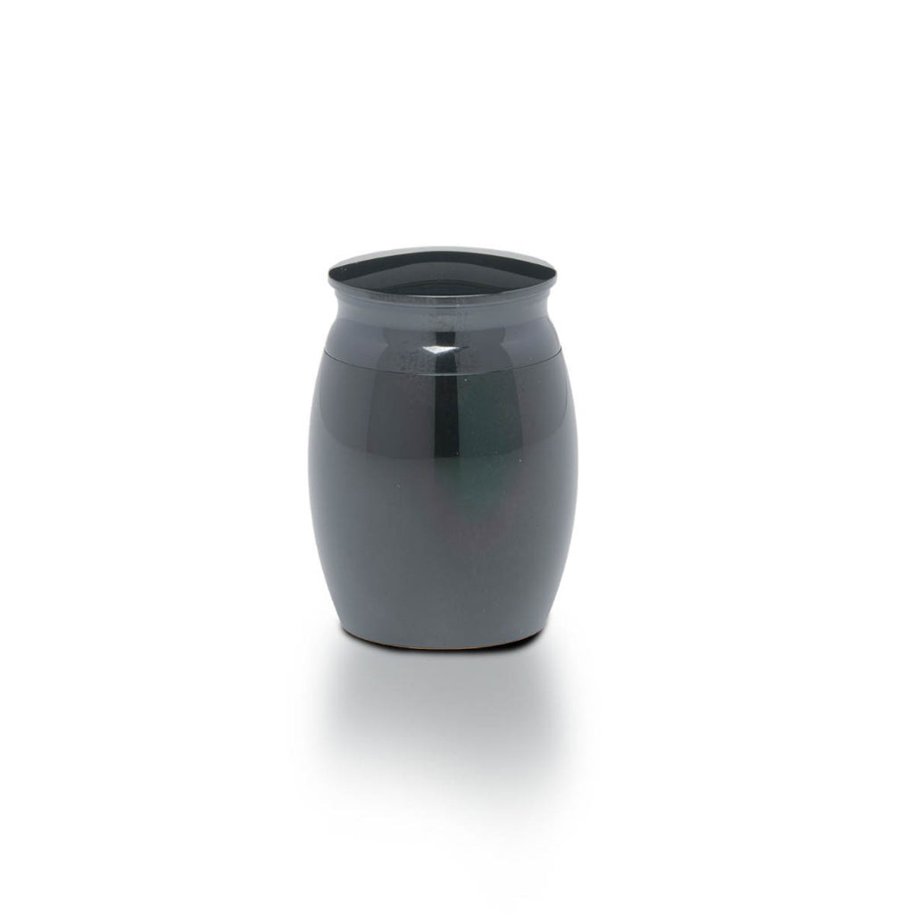 CLEARANCE - Mini Urn 02- Metallic Black