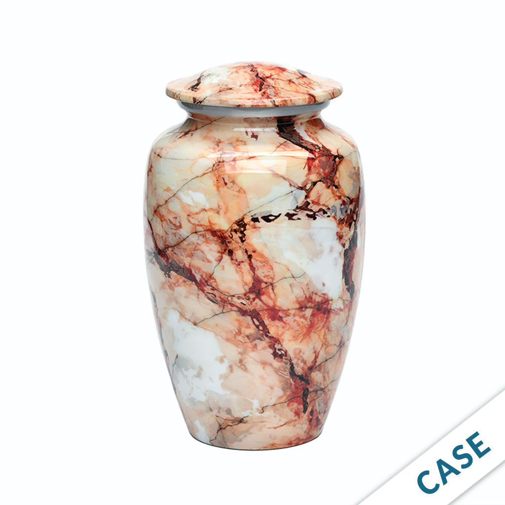 CLEARANCE -ADULT Classic Alloy Urn -9005- Desert Swirl - Case of 4