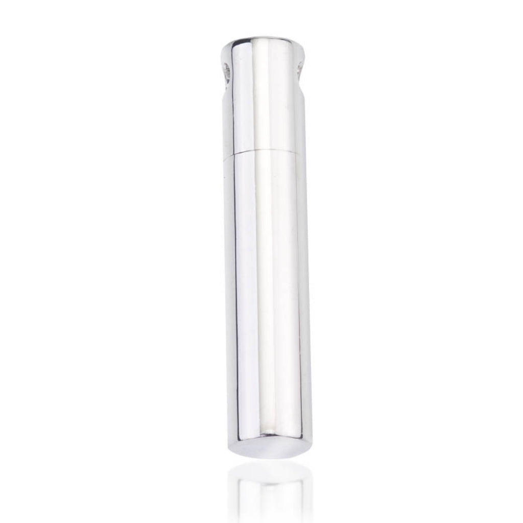 CLEARANCE Silver Cylinder - LifeCycle CYL-S - Sterling Silver - Pendant with Chain