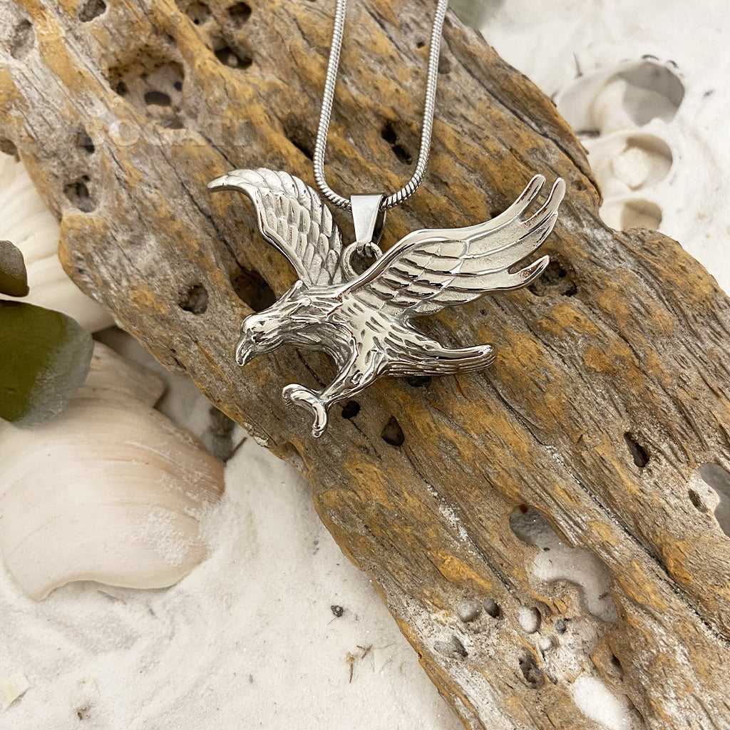Majestic eagle Cremation Necklace