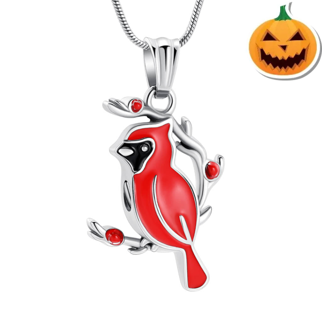 J-2275 Red Cardinal– Pendant with Chain