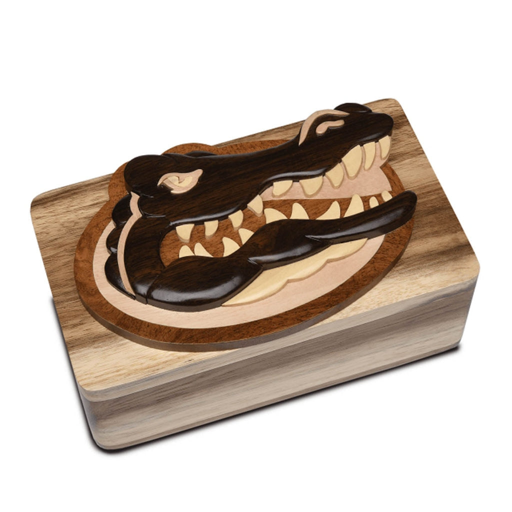 CLEARANCE - EXTRA SMALL - Solid Oak Urn - GATOR