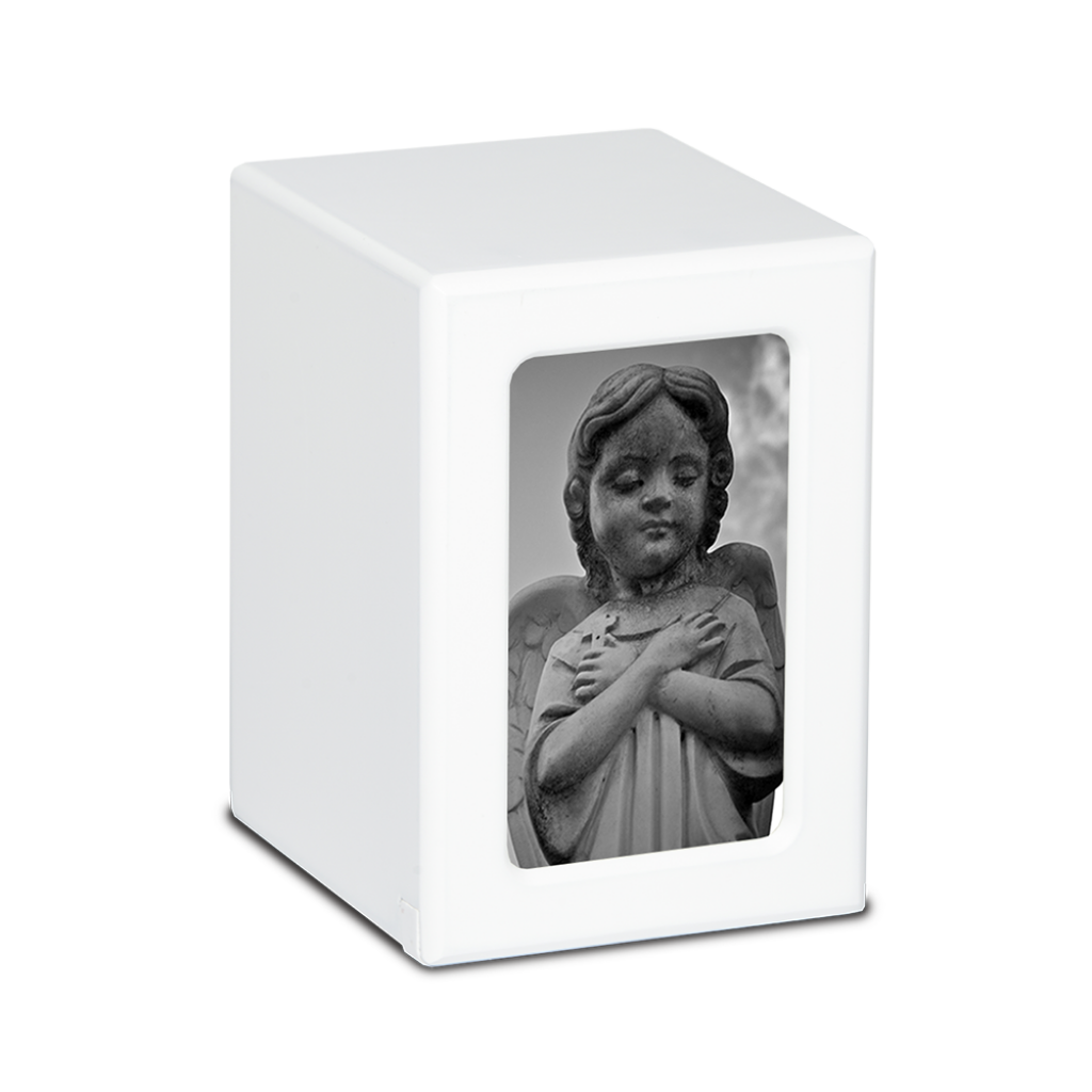MEDIUM PY06 -White- Statue of Cherub