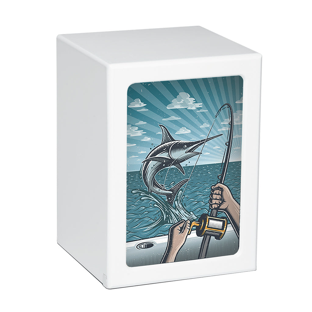 EXTRA LARGE PY06 - Fisherman Collection: Vintage Swordfish White