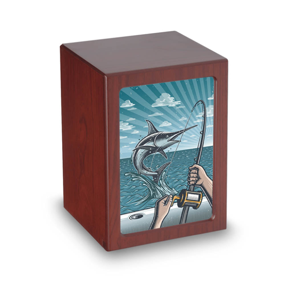 EXTRA LARGE PY06 - Fisherman Collection: Vintage Swordfish Cherry