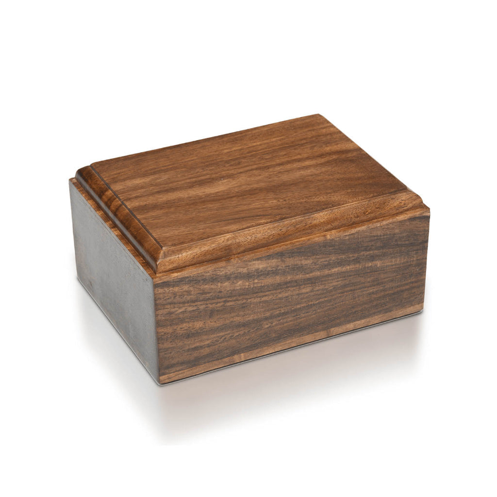 MEDIUM Rosewood Urn -2705- Bevel Edge