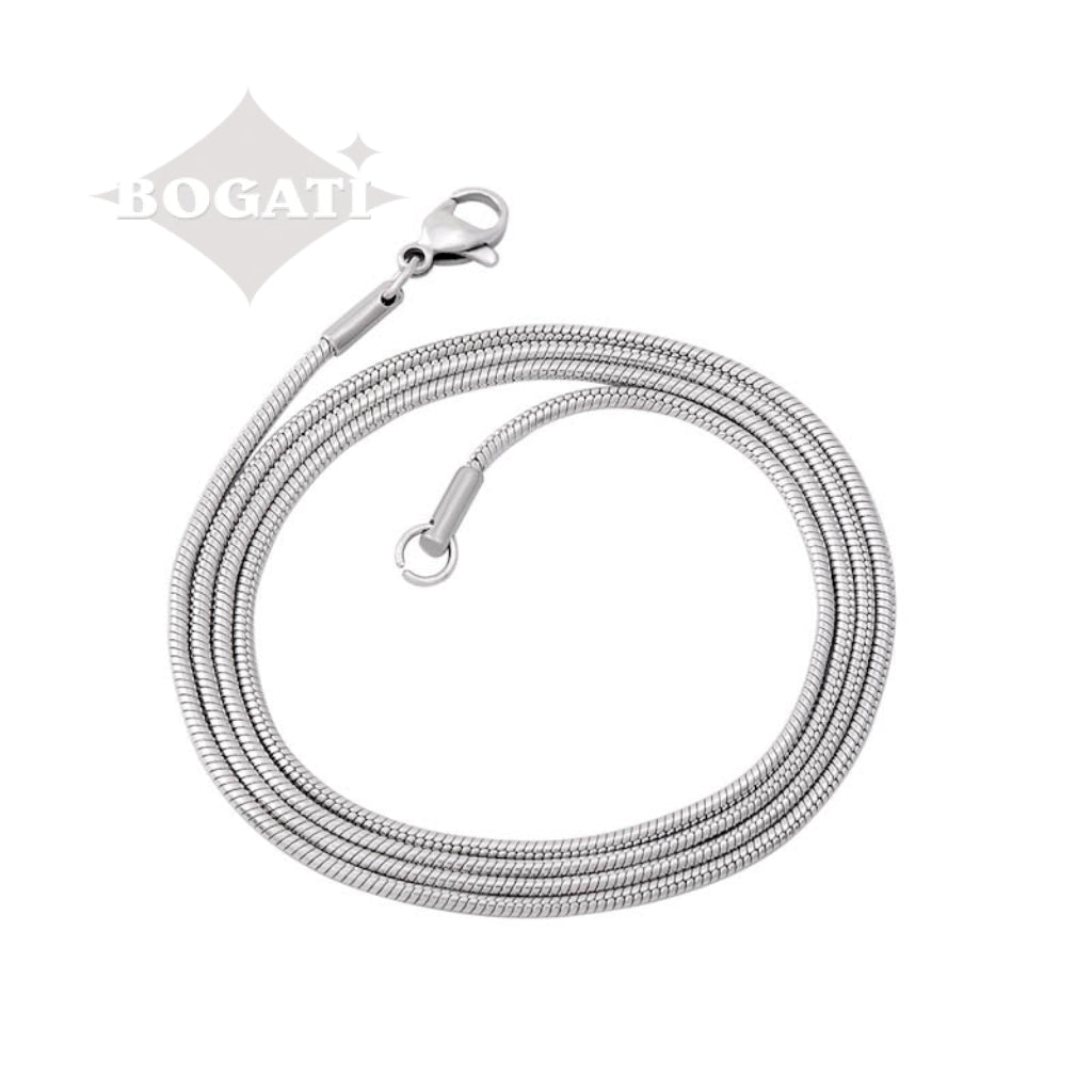 J-021 - Flower Heart - Silver-tone - Pendant with Chain