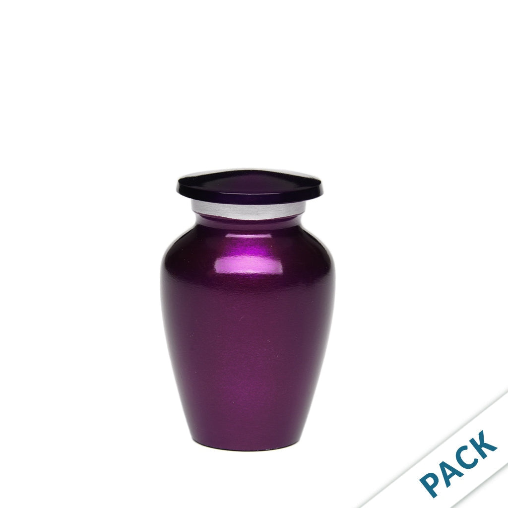 KEEPSAKE - Classic Brass urn -1541- Color Perfection - High gloss - Pack of 10 Purple