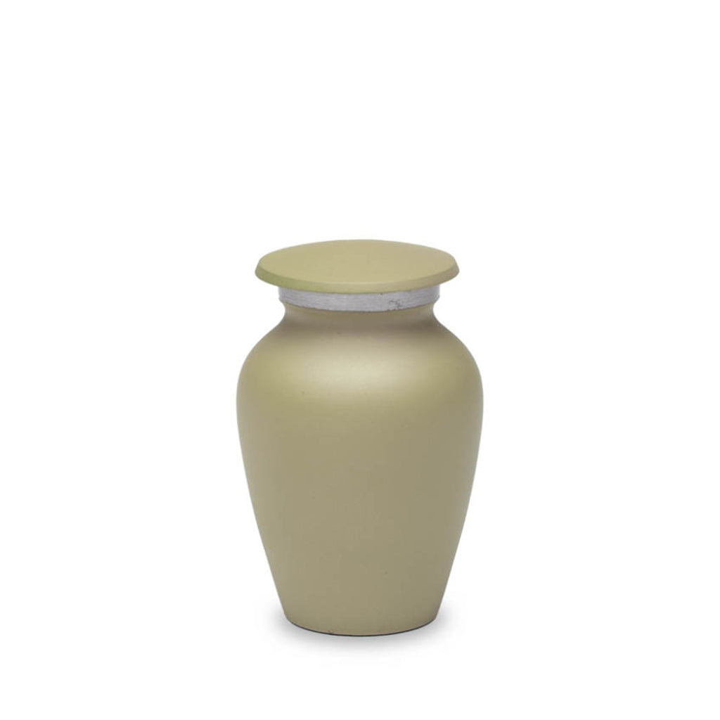 CLEARANCE - KEEPSAKE Classic alloy urn -1800 Seafoam