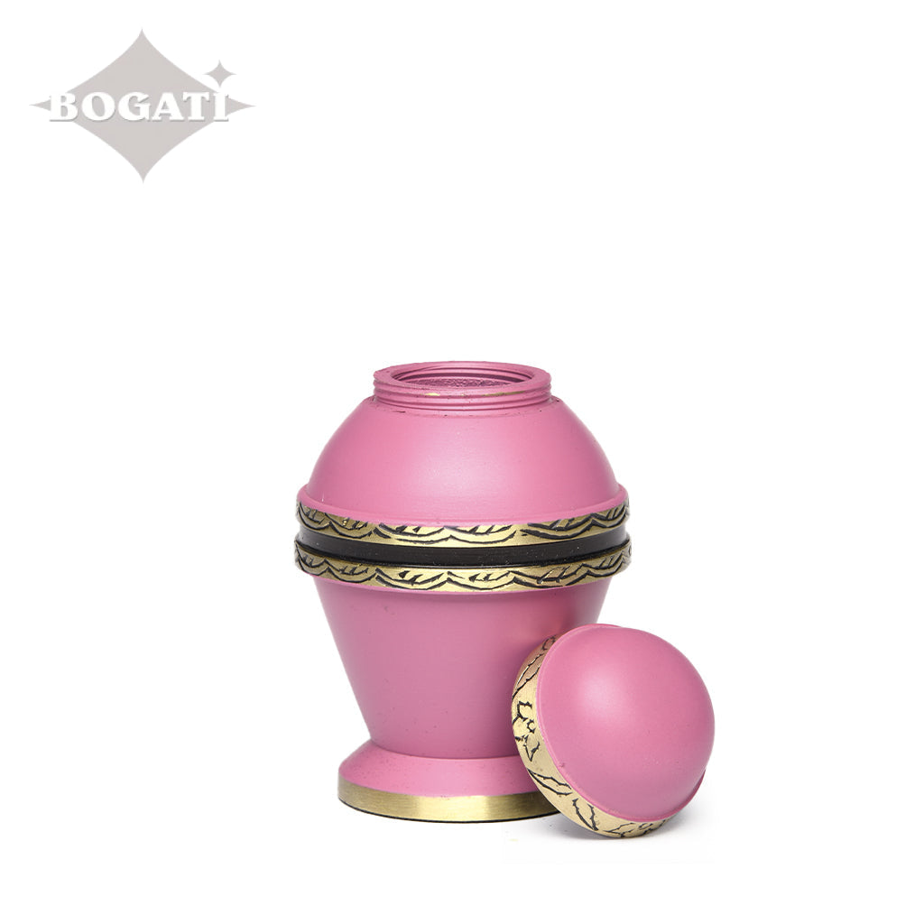 CLEARANCE ~ KEEPSAKE Brass Urn -1962- Dome Top