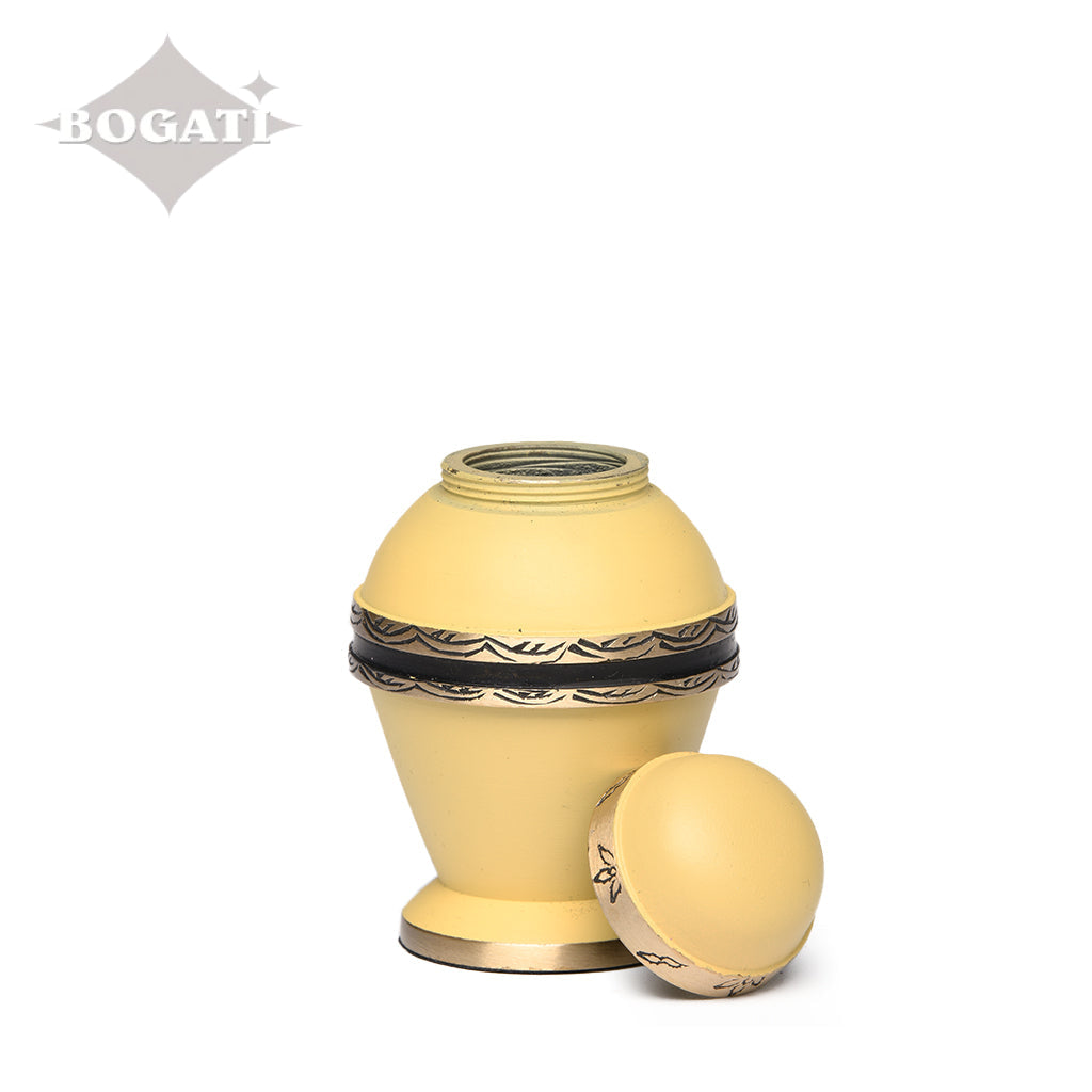 CLEARANCE ~ KEEPSAKE Brass Urn -1962- Dome Top