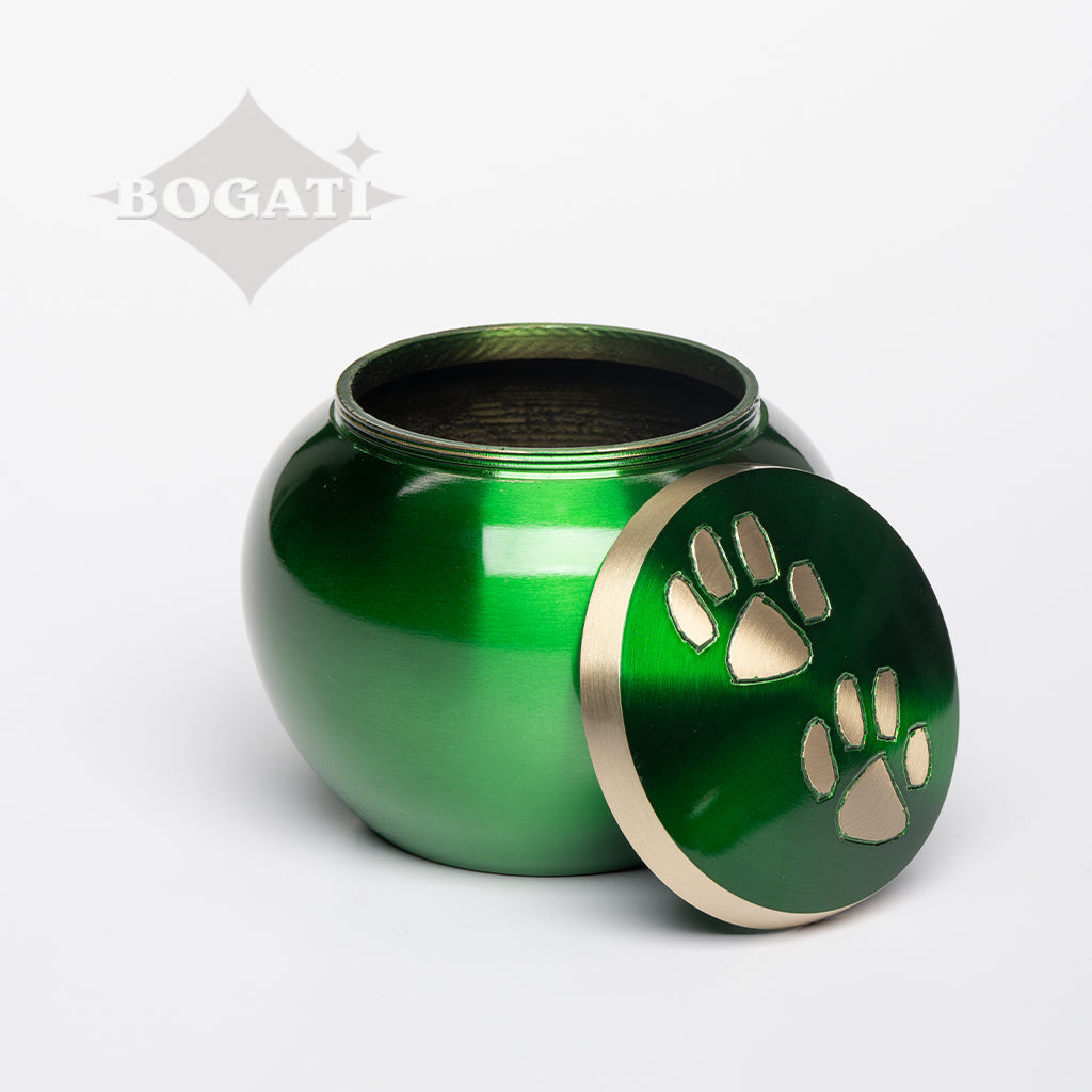 MEDIUM Brass "Journey" Pet urn - 2011- ColorWay