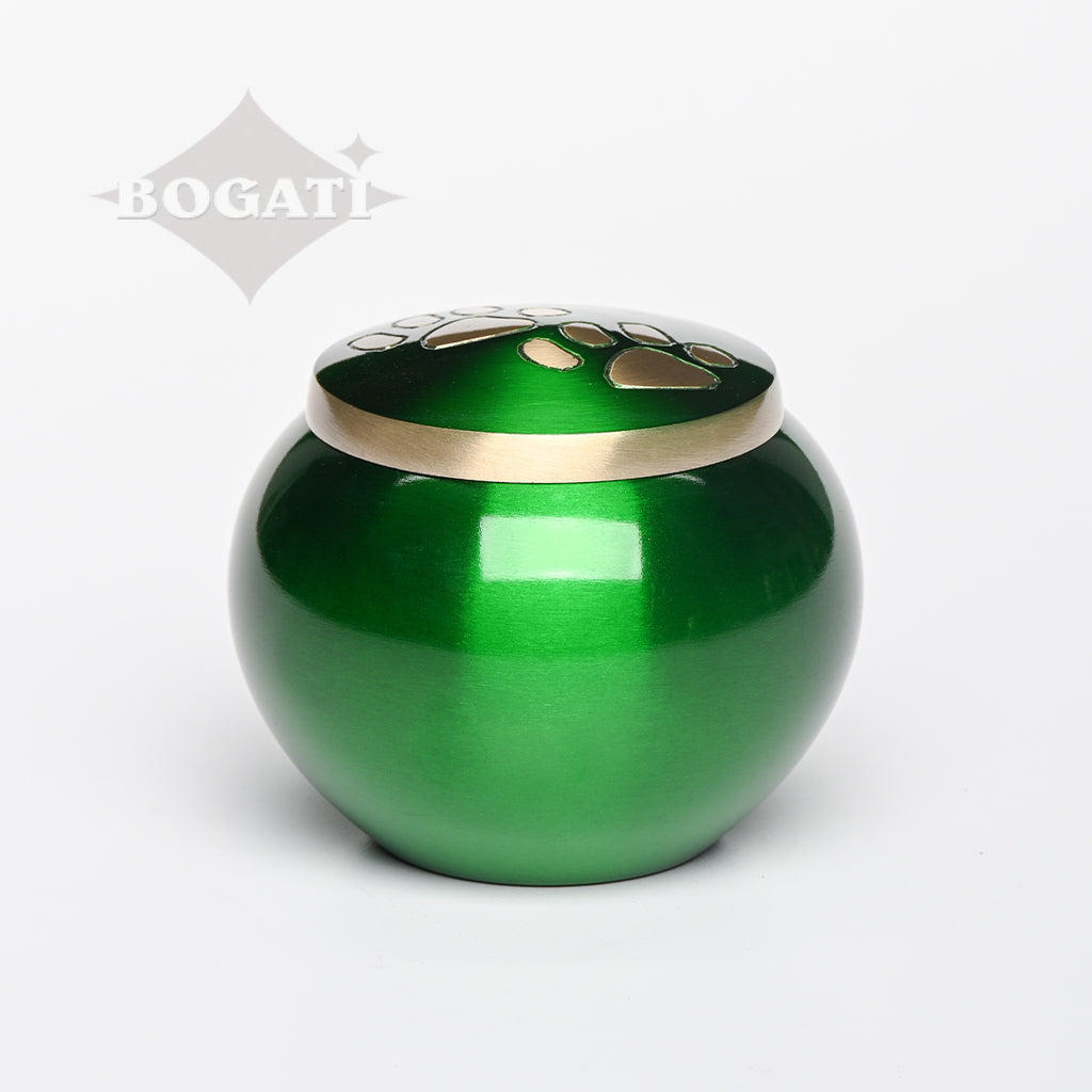 MEDIUM Brass "Journey" Pet urn - 2011- ColorWay