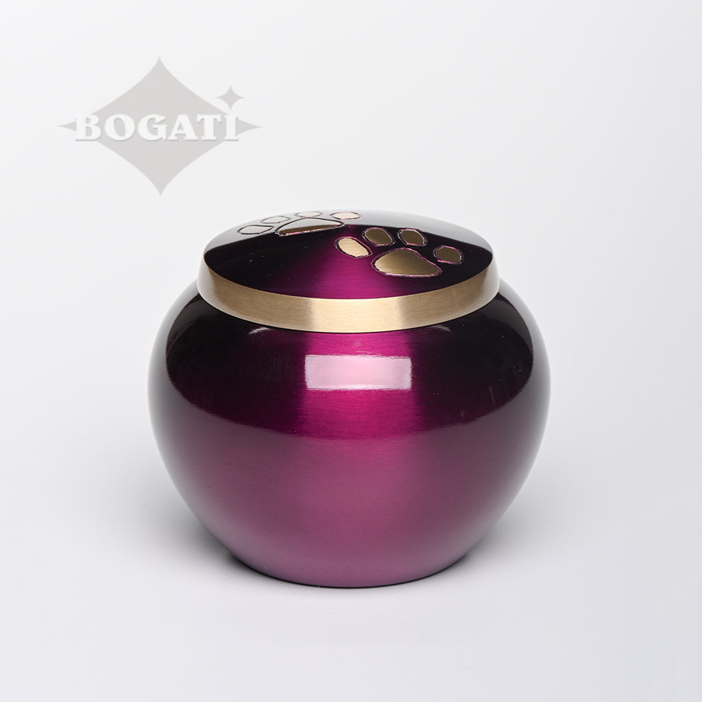 MEDIUM Brass "Journey" Pet urn - 2011- ColorWay