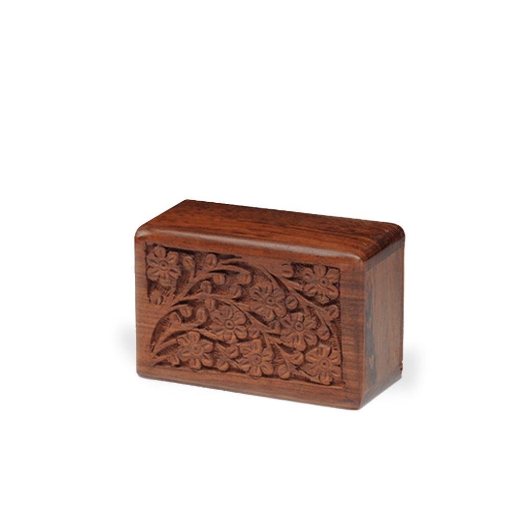 EXTRA SMALL Rosewood Urn -2720 - Tree of Life