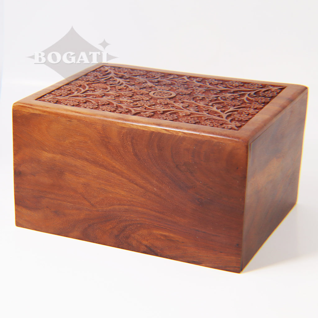 TC - Rosewood Lifecycle Urn -2760 - Bogati Exclusive