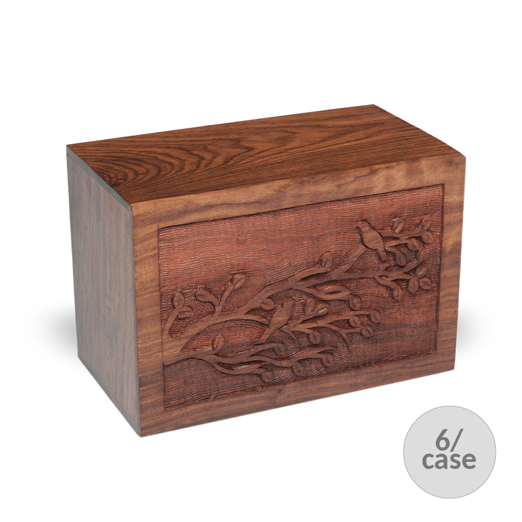 ADULT Rosewood Urn -2772- Bogati Birdsong ™ - Case of 6