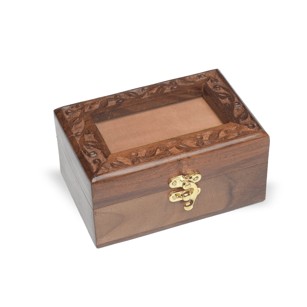 SMALL Rosewood -2799- Photo Frame Urn