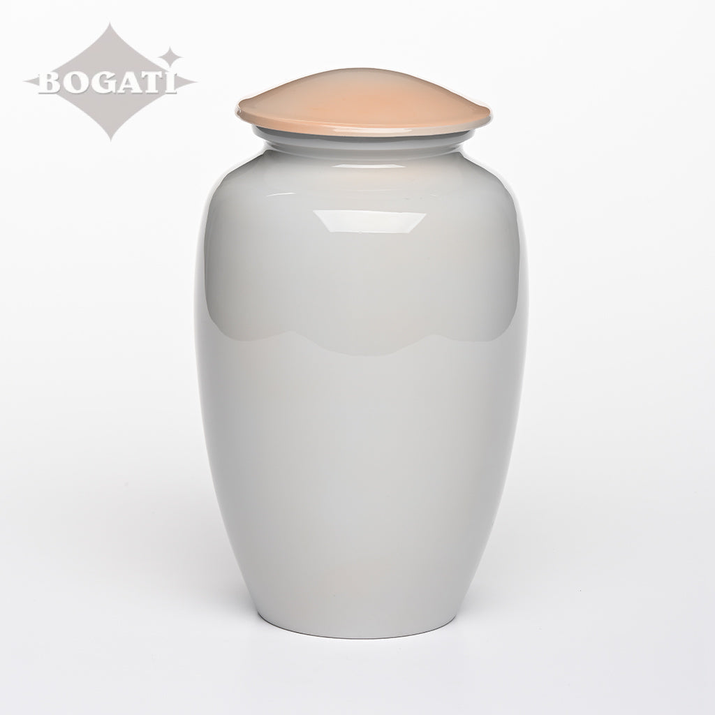 ADULT - Alloy Urn -3374- Palm Trees at Sunset