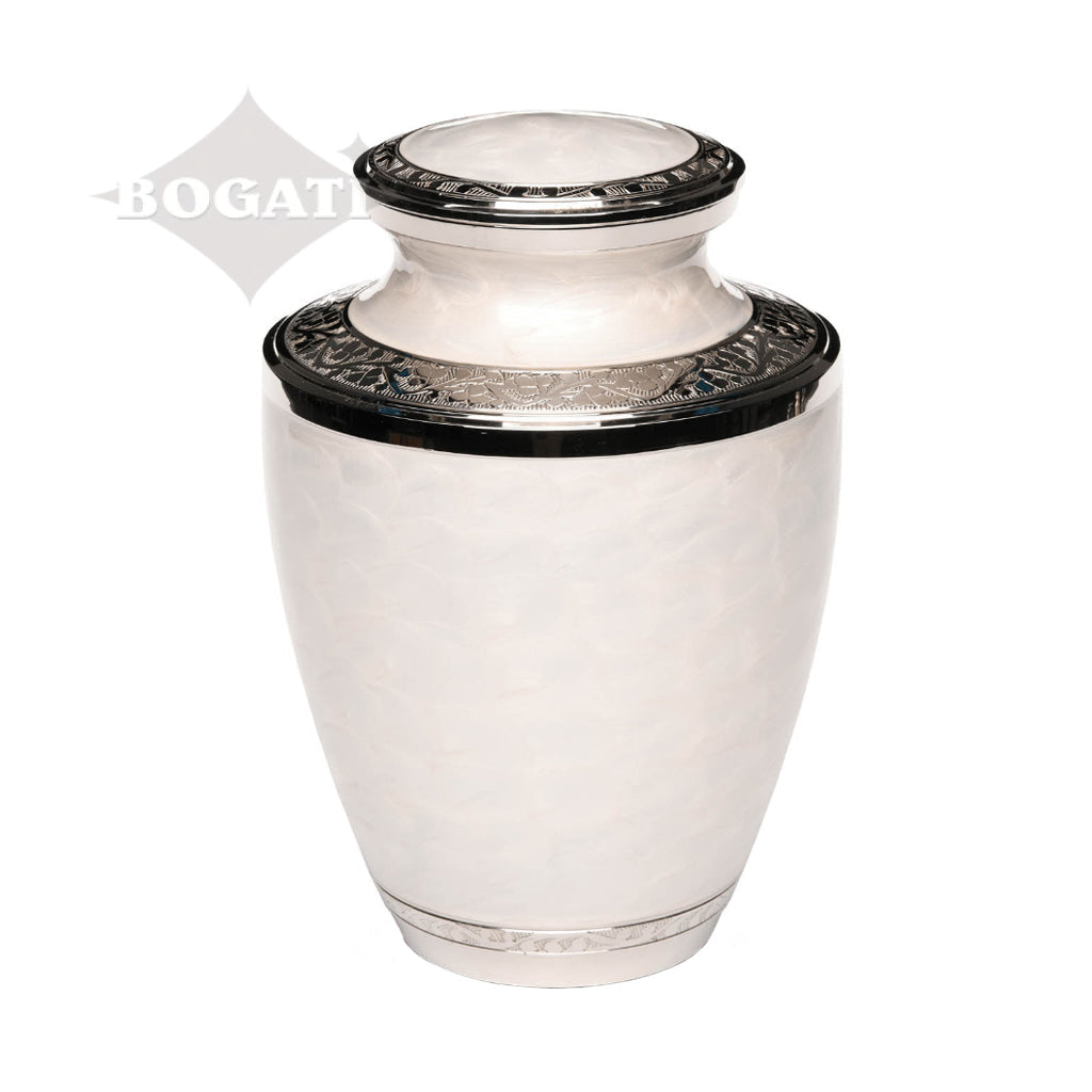 12 SPECIAL ~5-55~ 6x ADULT and 6x KEEPSAKE Nickel plated Brass Urns