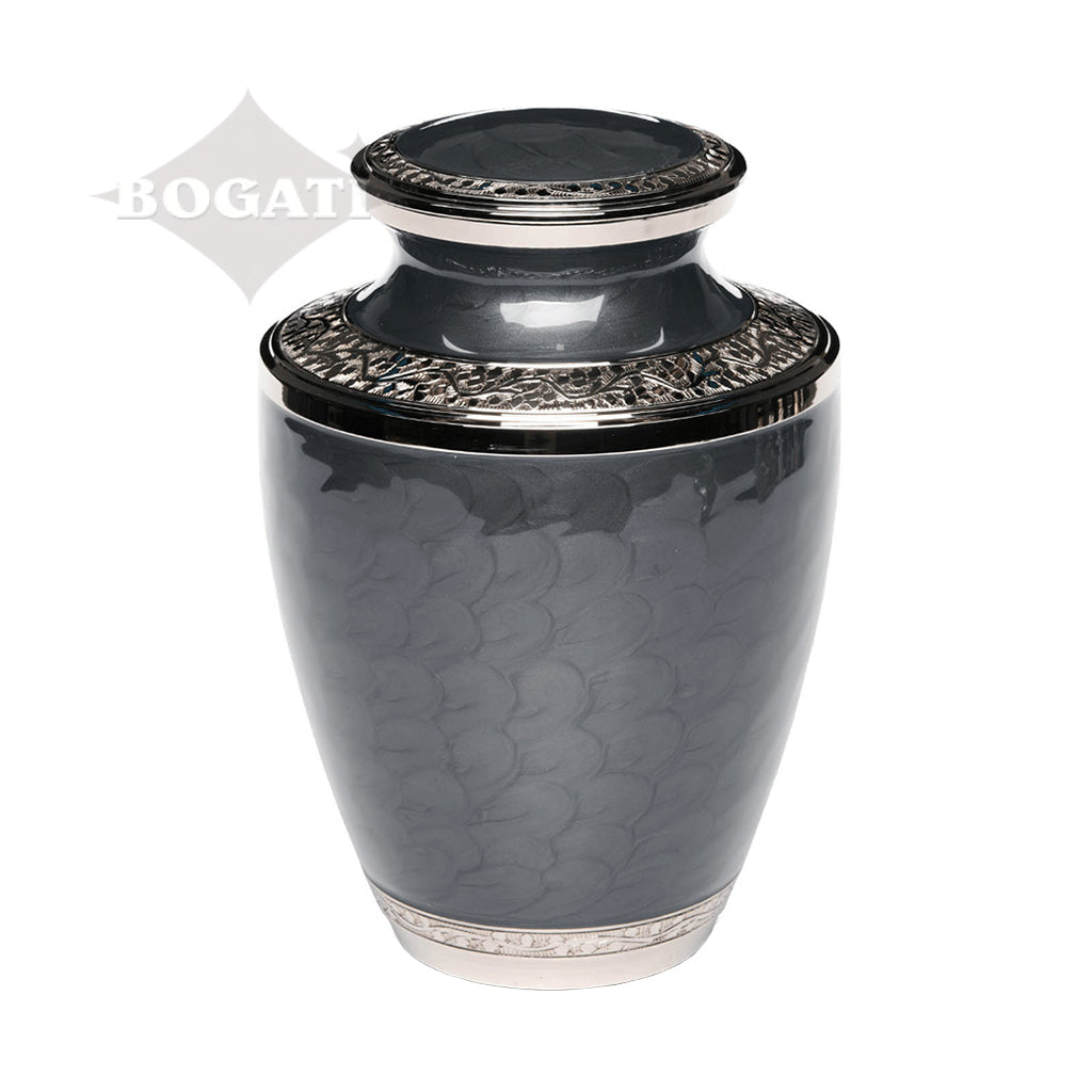 12 SPECIAL ~5-55~ 6x ADULT and 6x KEEPSAKE Nickel plated Brass Urns