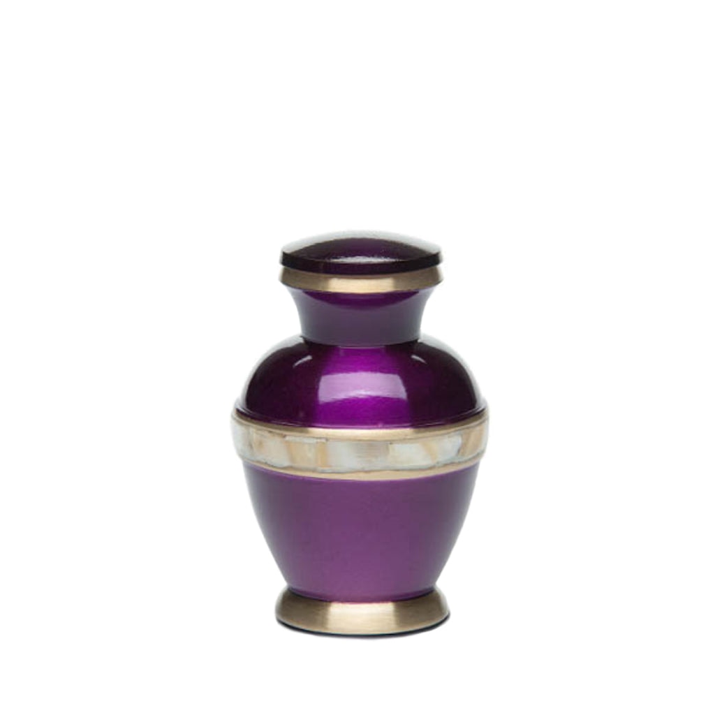 Keepsake High-gloss Mother Of Pearl Urn | Bogati Urn Company