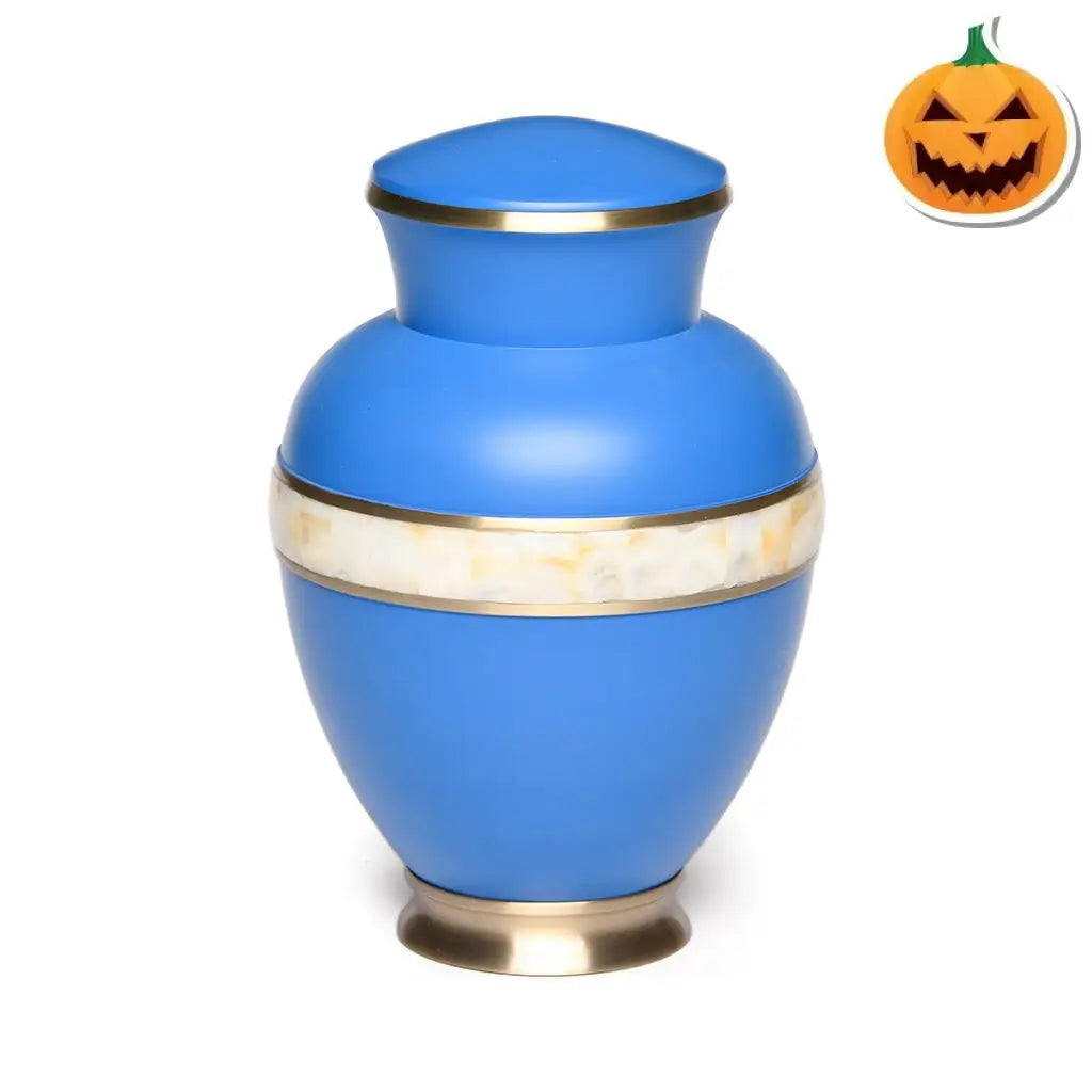 ADULT - Brass -5000-2 - Matte Mother of Pearl Blue