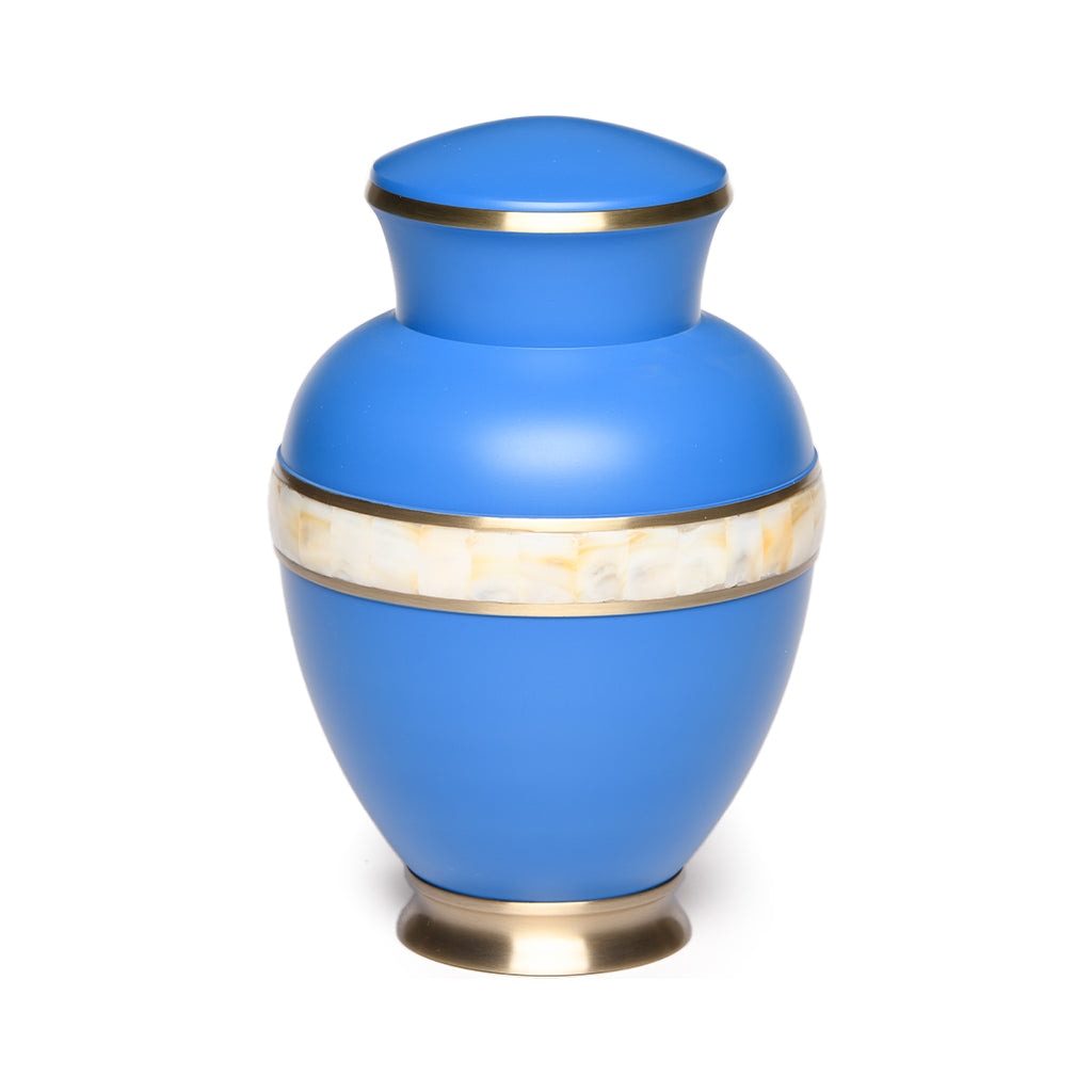 ADULT - Brass -5000-2 - Matte Mother of Pearl Blue