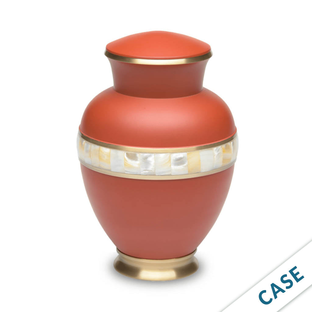 ADULT - Brass -5000-2 - Matte Mother of Pearl - Case of 6 Coral