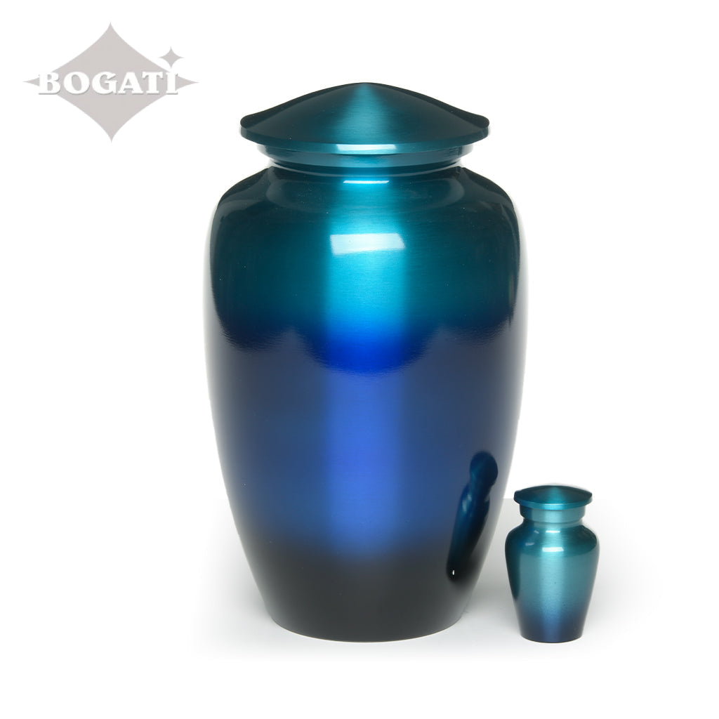 ADULT - Classic Alloy Urn - Ombré