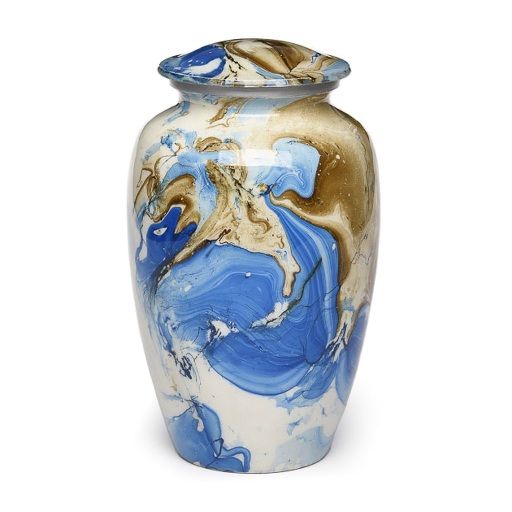 ADULT – Classic Alloy Urn -8806- SWIRL design