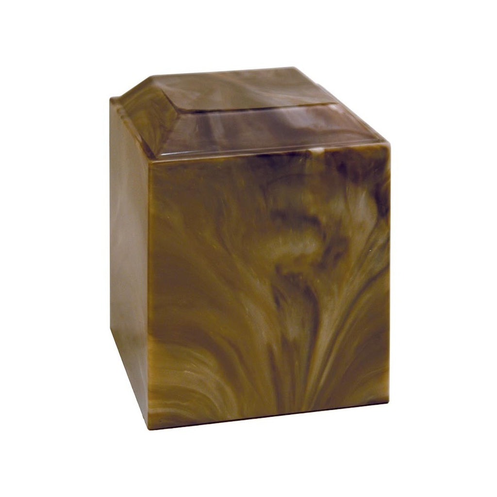 ADULT Cultured Onyx Urn - ANGELICA Brown Agate