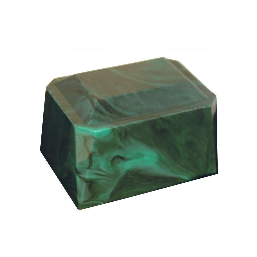 ADULT Cultured Onyx Urn - ASPEN Malachite