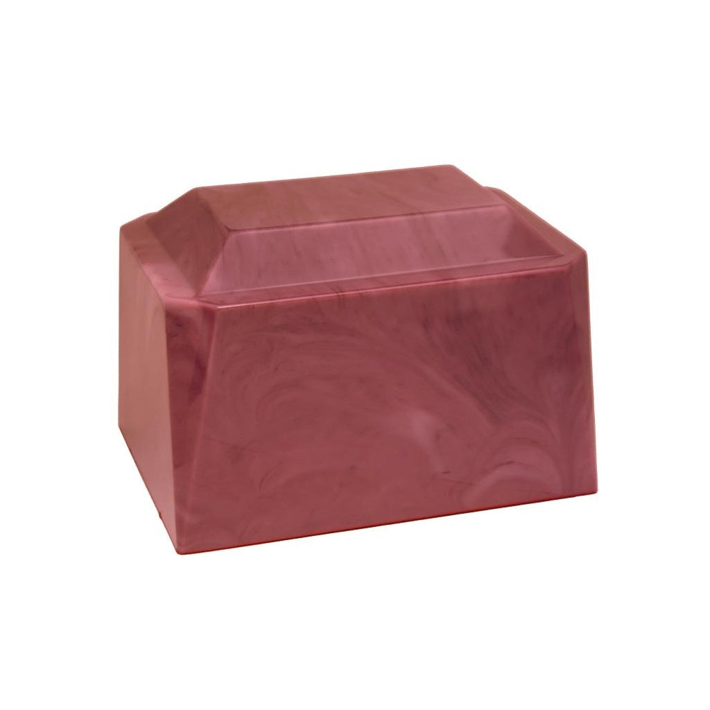 ADULT Cultured Onyx Urn - ASPEN Burgundy